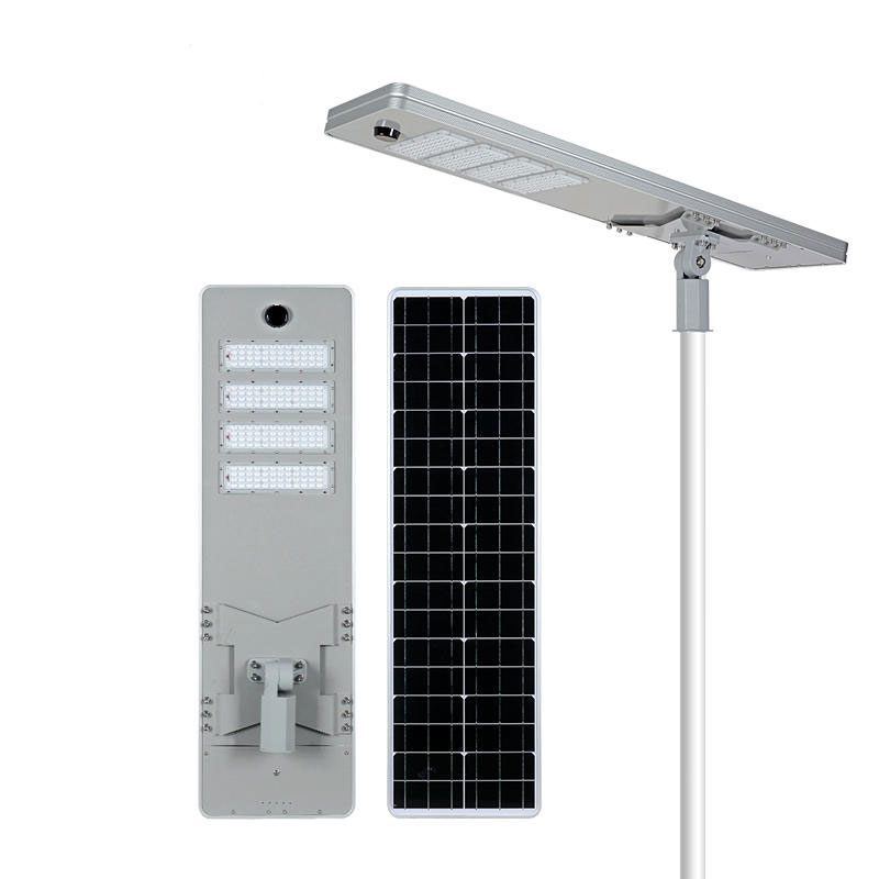 AI series smart MPPT CE Waterproof 200W adjustable Motion Sensor Remote Control Integrated lithium battery Solar led Street Light,all in one Solar Street Light,LiFePO4 solar lamp,Solar Garden Light,led urban lights,led road luminaires,led street lamp,five years warranty