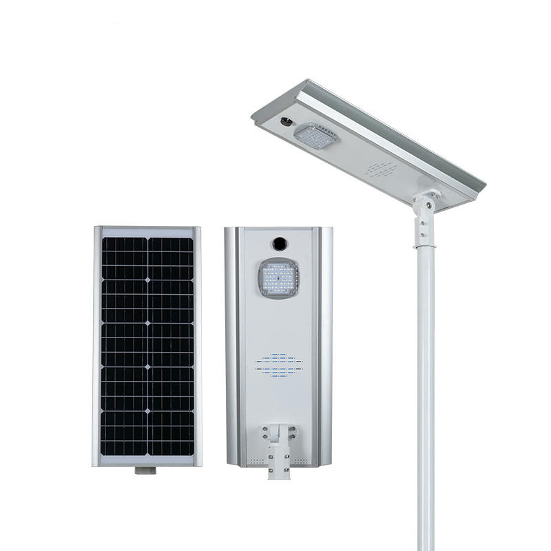 KN series smart MPPT CE Waterproof 50W adjustable Motion Sensor Remote Control Integrated lithium battery Solar led Street Light,all in one Solar Street Light,LiFePO4 solar lamp,Solar Garden Light,led urban lights,led road luminaires,led street lamp,five years warranty