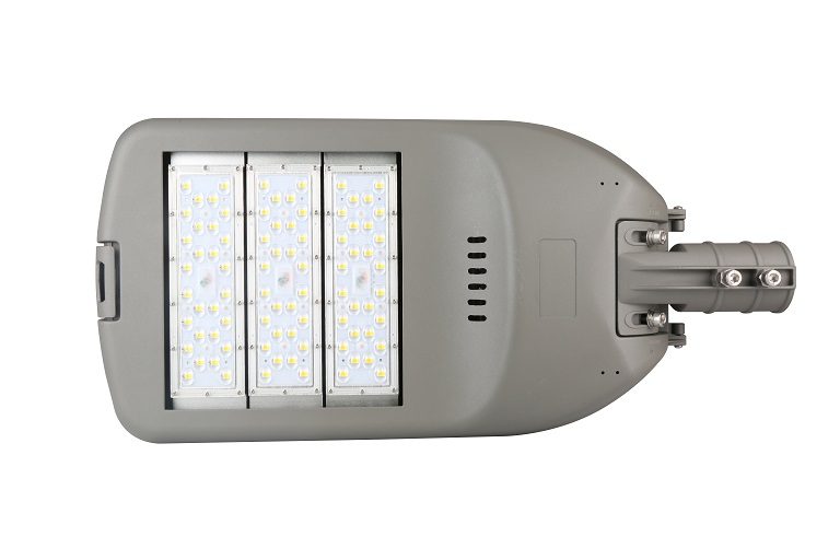 P18 series CE CB ENEC IP67 IK09 150W 160LM/W adjustable photocell dia-cast aluminum photocell dimmable led street light,led urban lights,led road luminaires,led street lamp,eight years warranty,tool-free maintenance,class II.