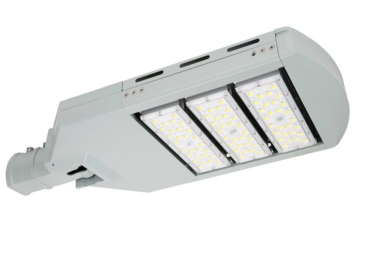 RL03 series CE CB ENEC IP67 IK09 150W 160LM/W adjustable photocell dia-cast aluminum photocell dimmable led street light,led urban lights,led road luminaires,led street lamp,eight years warranty,tool-free maintenance,class II.