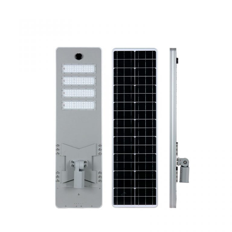 AI series smart MPPT CE Waterproof 200W adjustable Motion Sensor Remote Control Integrated lithium battery Solar led Street Light,all in one Solar Street Light,LiFePO4 solar lamp,Solar Garden Light,led urban lights,led road luminaires,led street lamp,five years warranty