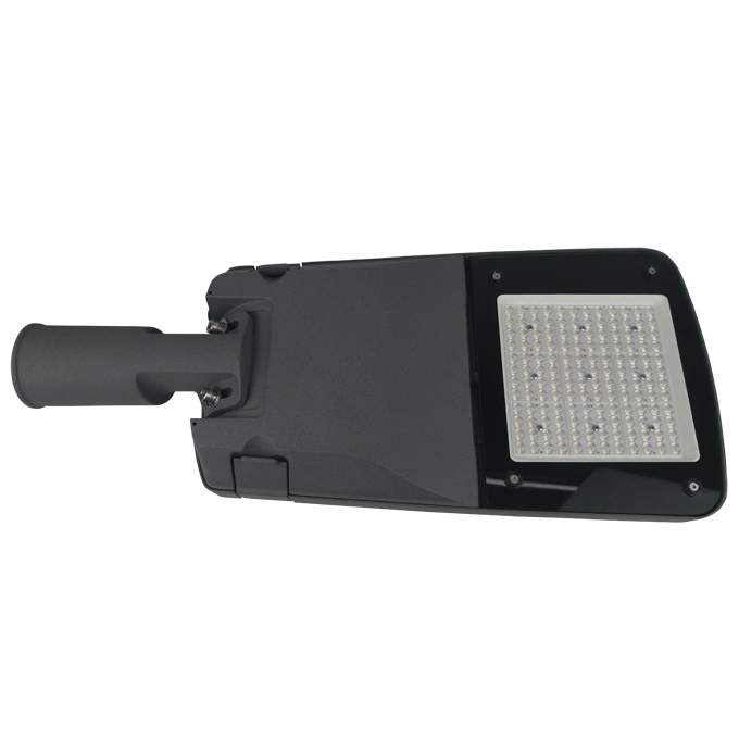 Alef series CE CB ENEC IP67 IK09 150W 140LM/W adjustable photocell dia-cast aluminum photocell dimmable led street light,led urban lights,led road luminaires,led street lamp,eight years warranty,tool-free maintenance,class II.