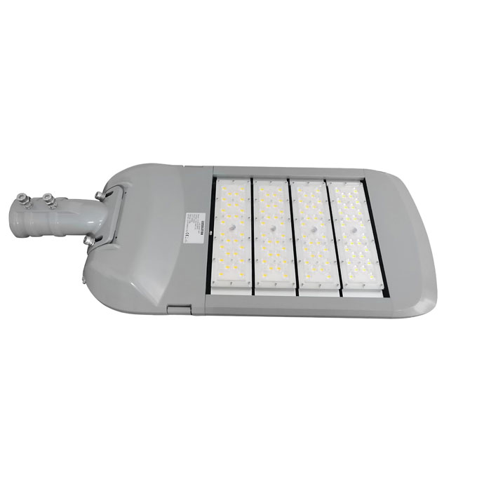 19B series CE CB ENEC IP67 IK09 250W 160LM/W adjustable photocell dia-cast aluminum photocell dimmable led street light,led urban lights,led road luminaires,led street lamp,eight years warranty,tool-free maintenance,class II.