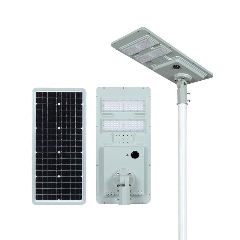DC series smart MPPT CE Waterproof 100W adjustable Motion Sensor Remote Control Integrated lithium battery Solar led Street Light,all in one Solar Street Light,LiFePO4 solar lamp,Solar Garden Light,led urban lights,led road luminaires,led street lamp,five years warranty