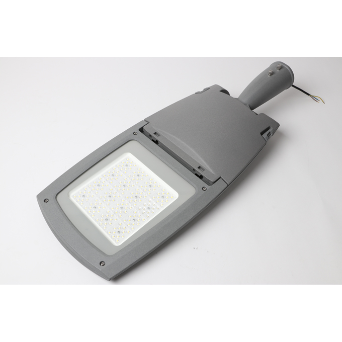 Dalet series CE CB ENEC IP67 IK09 120W 140LM/W adjustable photocell dia-cast aluminum photocell dimmable led street light,led urban lights,led road luminaires,led street lamp,eight years warranty,tool-free maintenance,class II.