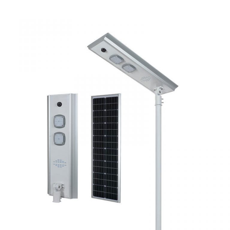 KN series smart MPPT CE Waterproof 100W adjustable Motion Sensor Remote Control Integrated lithium battery Solar led Street Light,all in one Solar Street Light,LiFePO4 solar lamp,Solar Garden Light,led urban lights,led road luminaires,led street lamp,five years warranty