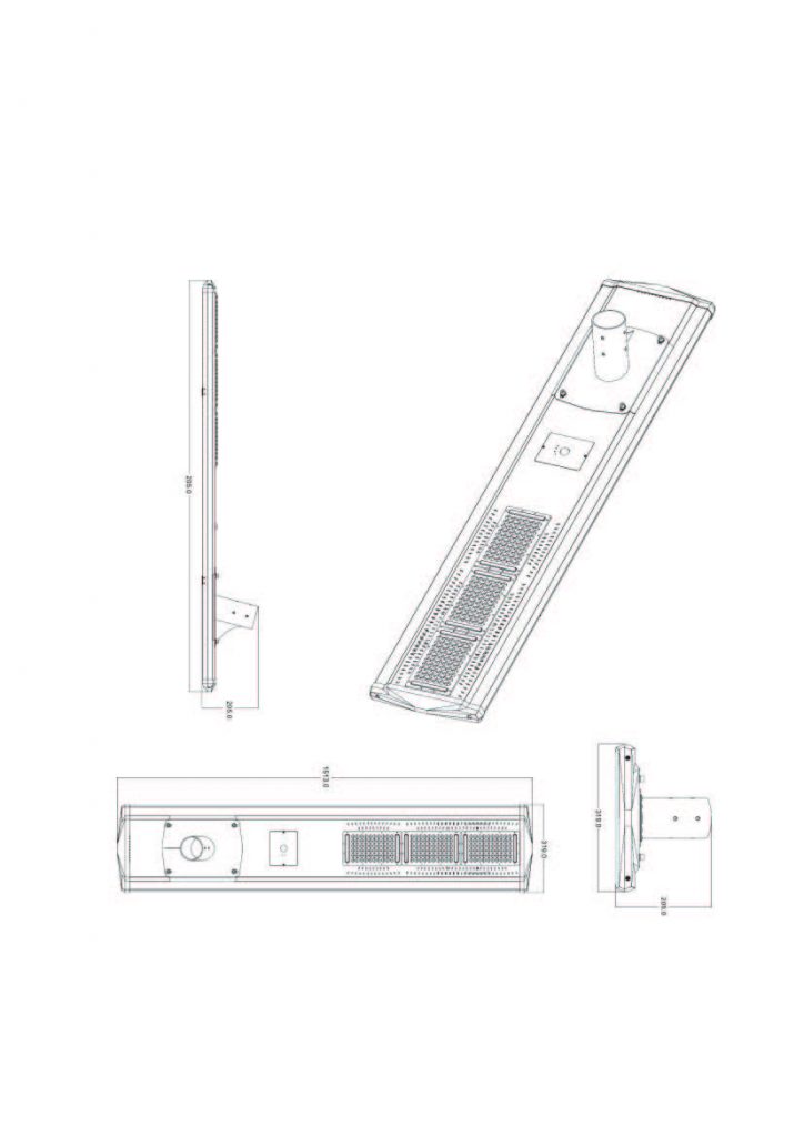 TC series smart MPPT CE Waterproof 60W adjustable Motion Sensor Remote Control Integrated lithium battery Solar led Street Light,all in one Solar Street Light,LiFePO4 solar lamp,Solar Garden Light,led urban lights,led road luminaires,led street lamp,five years warranty