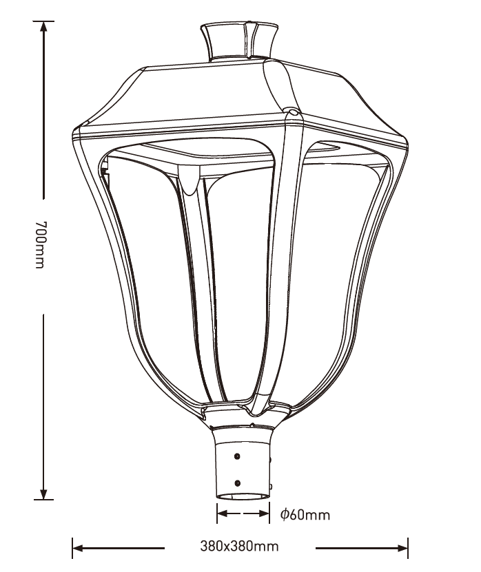 G08 series CE CB ENEC IP66 IK08 90W 130LM/W adjustable dia-cast aluminum photocell dimmable solar led garden light,led decorative luminaires,led pendant lamp,led parking lights,eight years warranty,tool-free maintenance,class II.